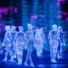 Picture of digital people milling about to accompany an article on decentralized crypto exchanges.